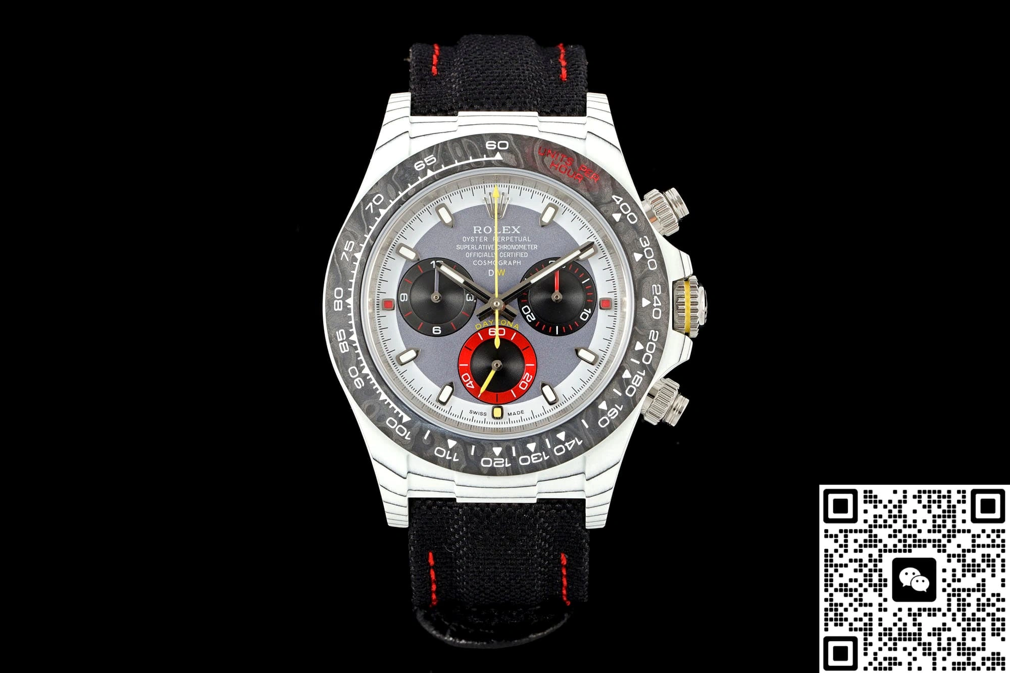 DIW Factory Rolex Cosmograph Daytona Gray dial 1:1 Best Edition Replica Watch