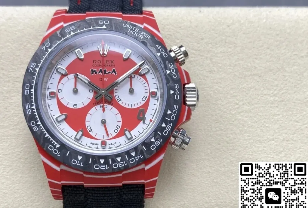 DIW Factory Rolex Cosmograph Daytona Red Quartz 1:1 Best Edition Replica Watch