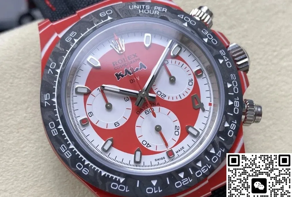 DIW Factory Rolex Cosmograph Daytona Red Quartz 1:1 Best Edition Replica Watch