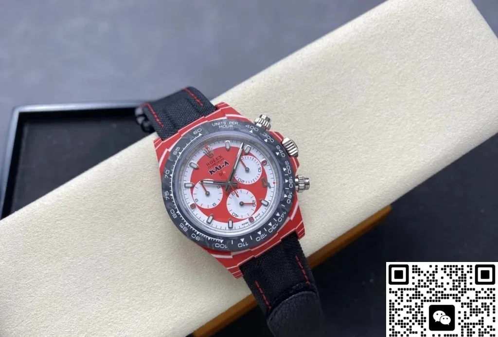 DIW Factory Rolex Cosmograph Daytona Red Quartz 1:1 Best Edition Replica Watch