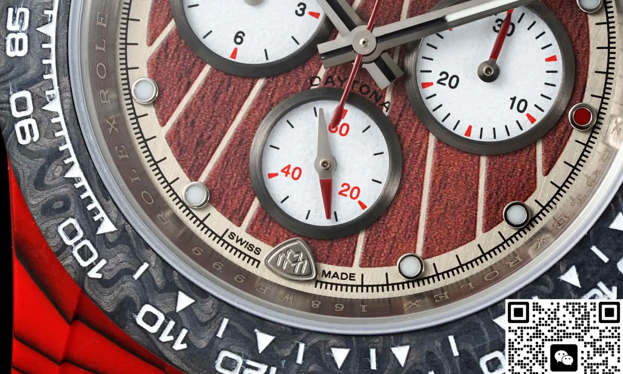 DIW Factory Rolex Cosmograph Daytona Red dial 1:1 Best Edition Replica Watch