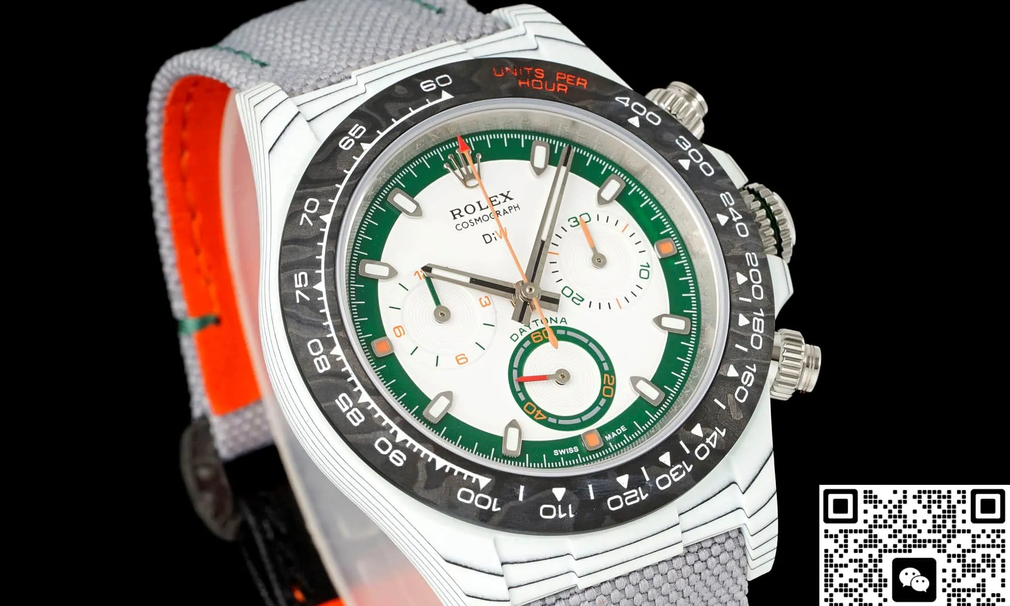 DIW Factory Rolex Cosmograph Daytona White dial 1:1 Best Edition Replica Watch