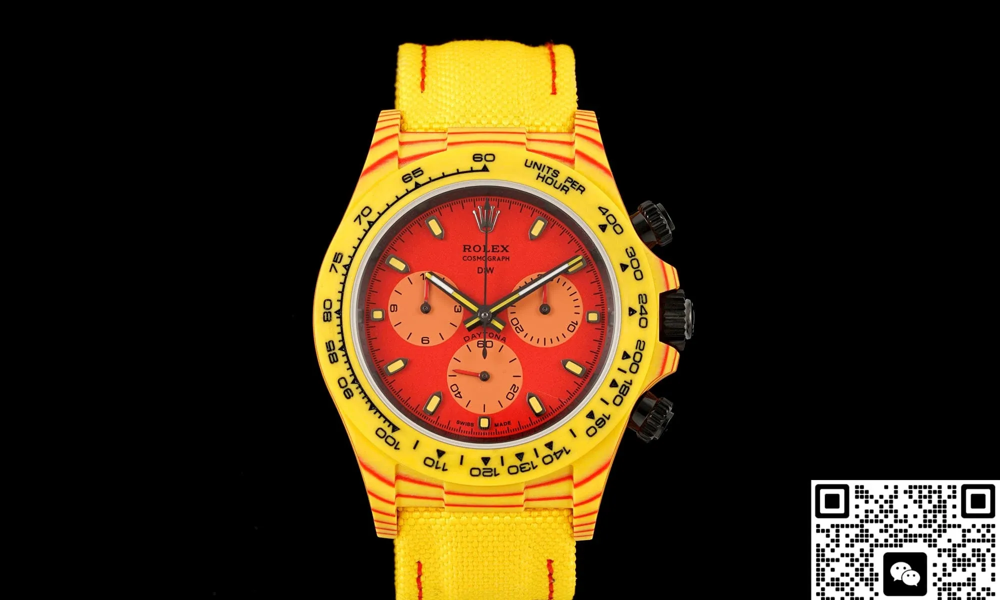 DIW Factory Rolex Cosmograph Daytona Yellow case 1:1 Best Edition Replica Watch