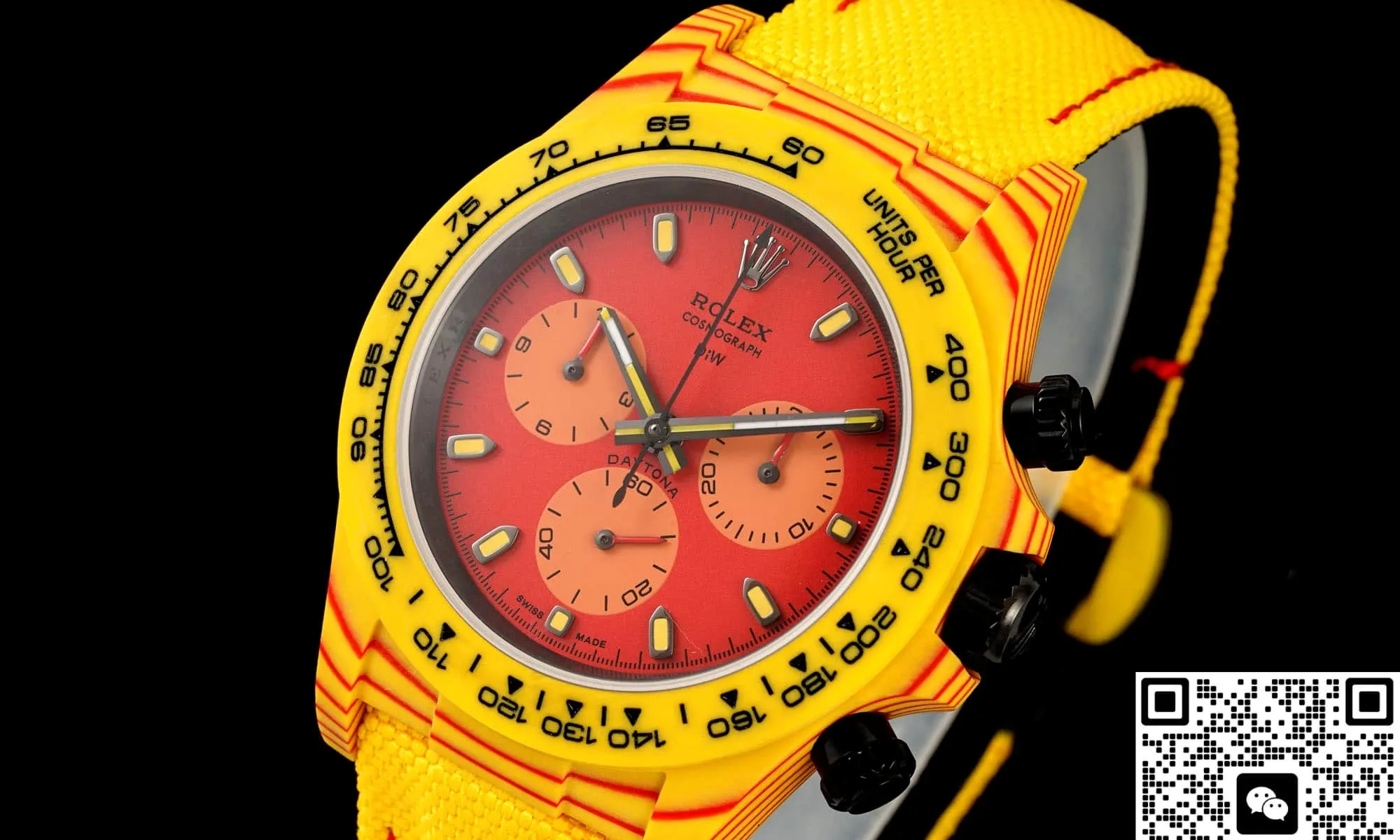 DIW Factory Rolex Cosmograph Daytona Yellow case 1:1 Best Edition Replica Watch