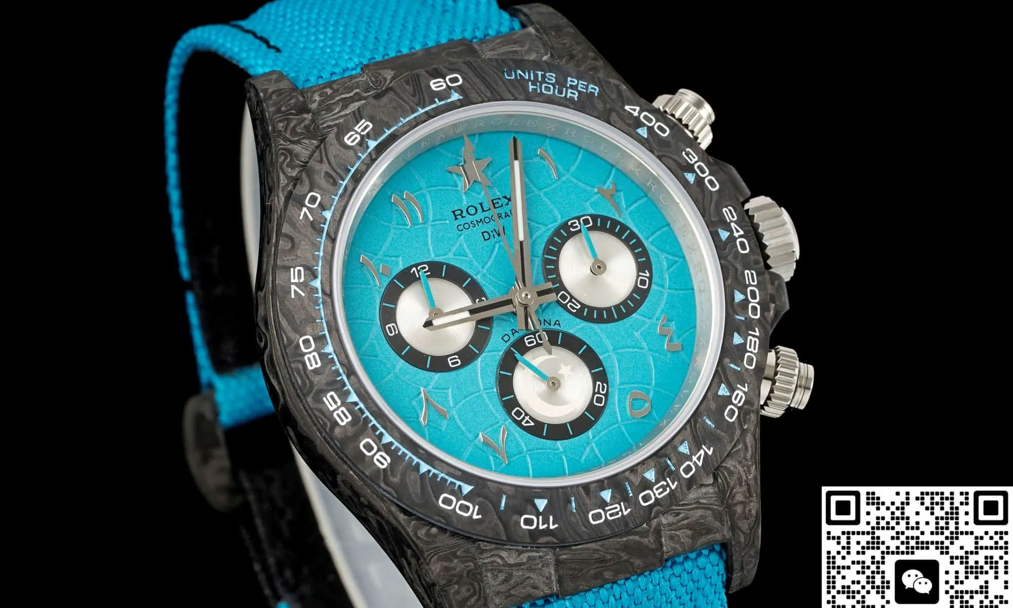 DIW Factory Rolex Cosmograph Daytona blue 1:1 Best Edition Replica Watch