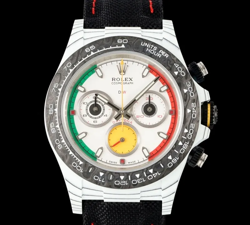 DIW Factory Rolex Daytona Carbon Fiber 1:1 Best Edition Replica Watch