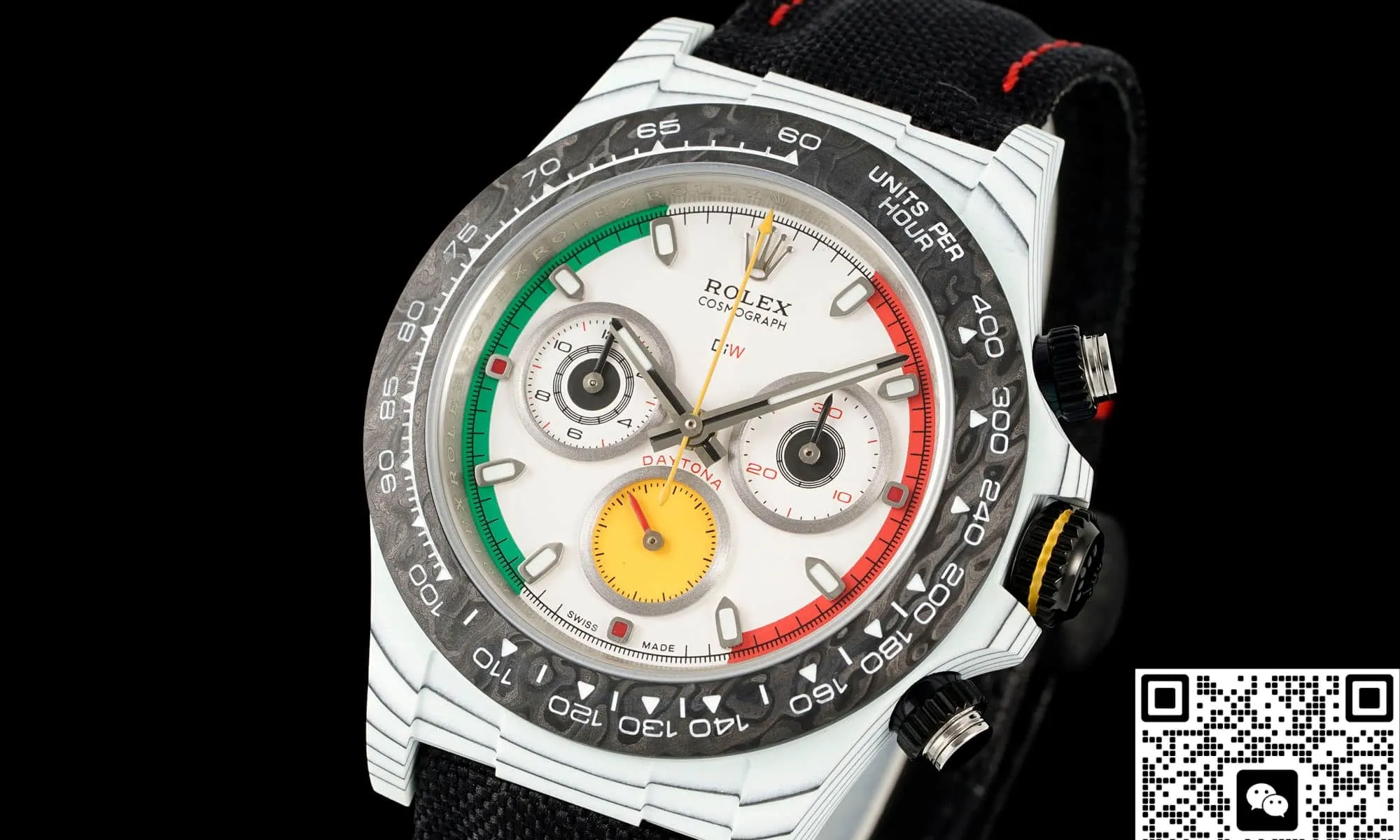 DIW Factory Rolex Daytona Carbon Fiber 1:1 Best Edition Replica Watch