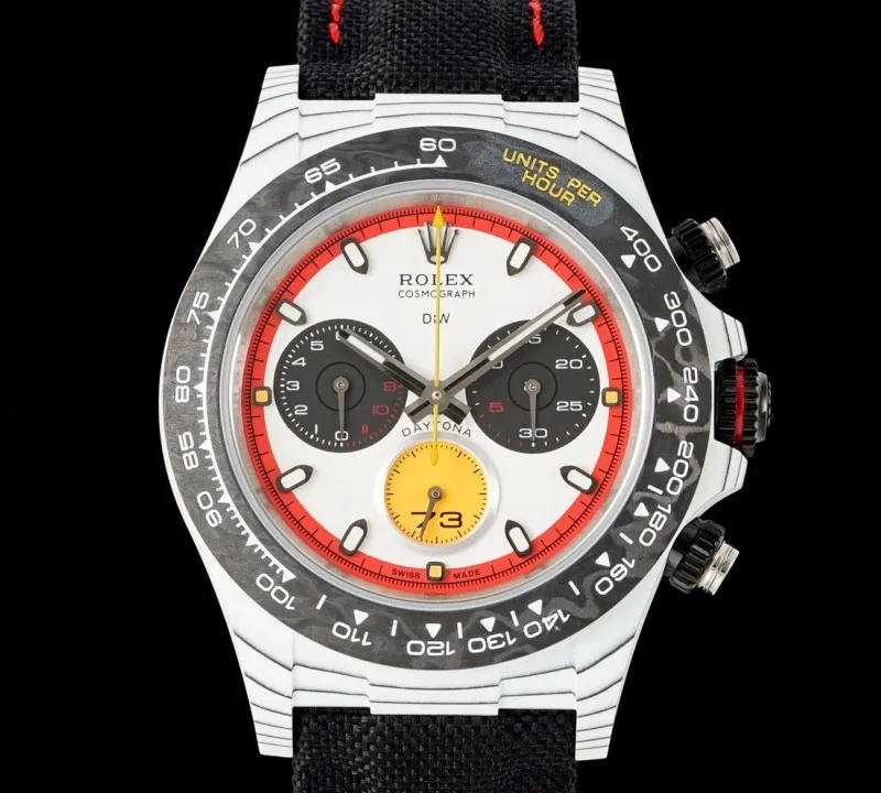DIW Factory Rolex Daytona Fabric strap 1:1 Best Edition Replica Watch