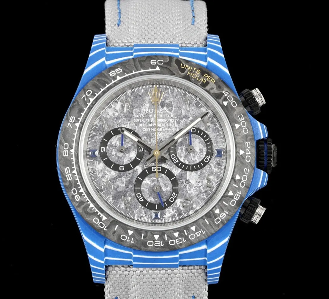DIW Factory Rolex Daytona Liquid Titanium 1:1 Best Edition Replica Watch