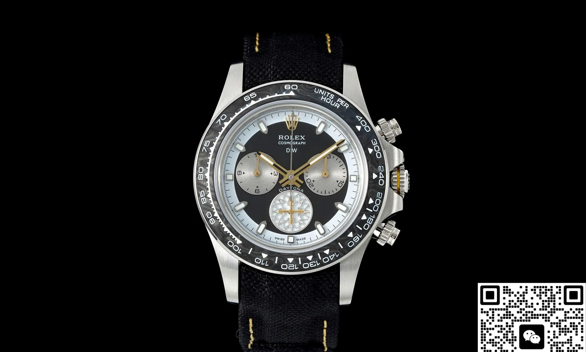 DIW Factory Rolex Daytona Speedometer bezel 1:1 Best Edition Replica Watch