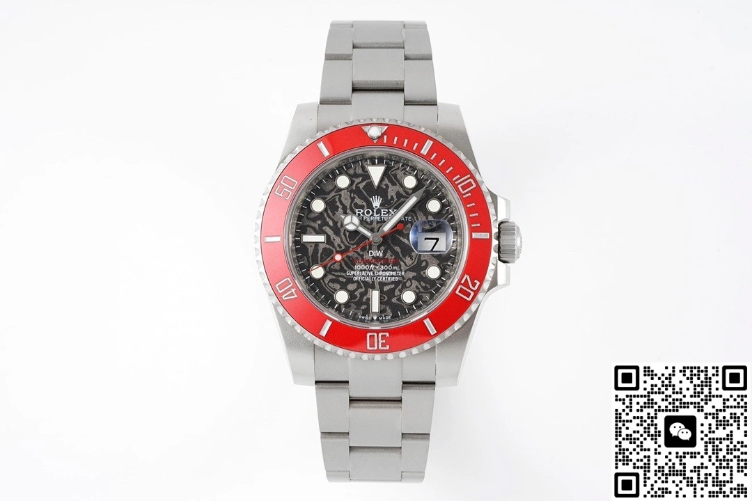 DIW Factory Rolex Submariner 116610 Red bezel 1:1 Best Edition Replica Watch