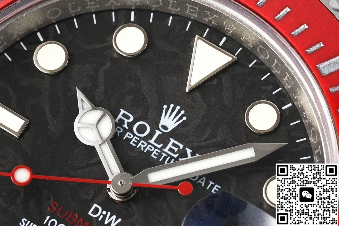 DIW Factory Rolex Submariner 116610 Red bezel 1:1 Best Edition Replica Watch