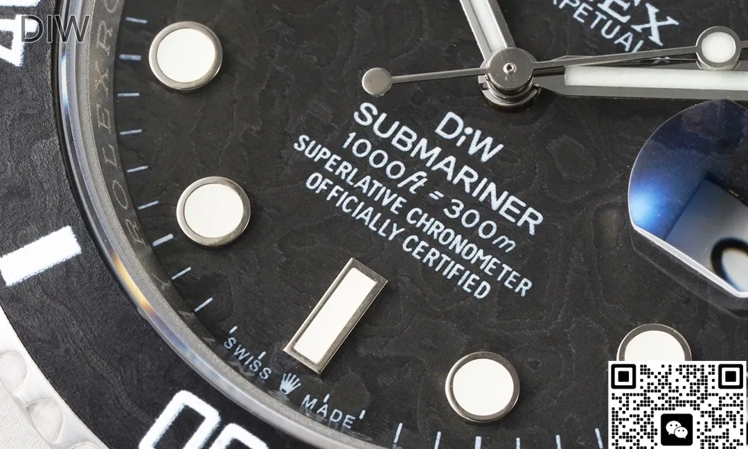 DIW Factory Rolex Submariner 116610 carbon fiber 1:1 Best Edition Replica Watch