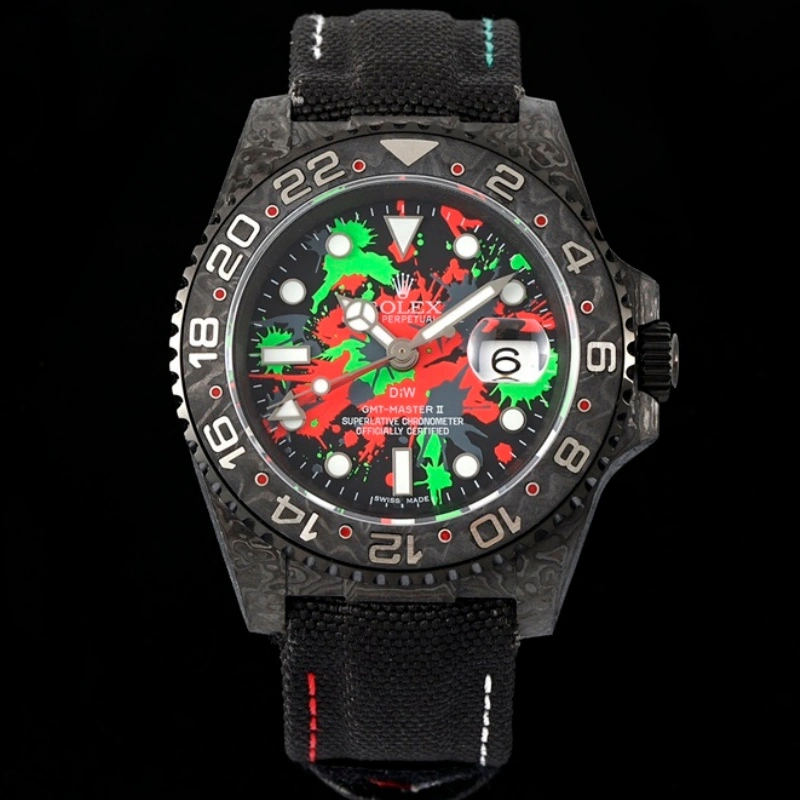 DIW Factory V2 Rolex GMT-Master II Colored dial 1:1 Best Edition Replica Watch