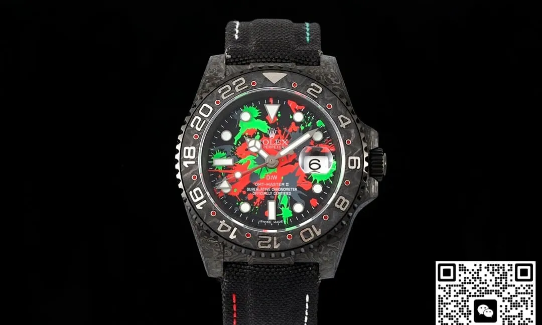 DIW Factory V2 Rolex GMT-Master II Colored dial 1:1 Best Edition Replica Watch