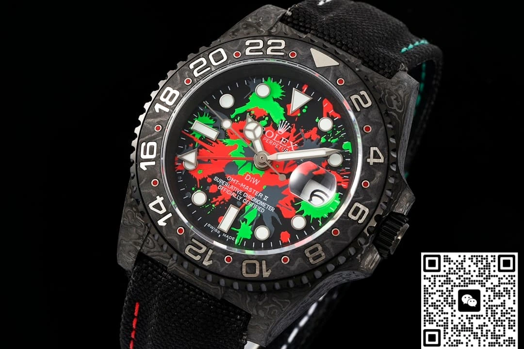 DIW Factory V2 Rolex GMT-Master II Colored dial 1:1 Best Edition Replica Watch
