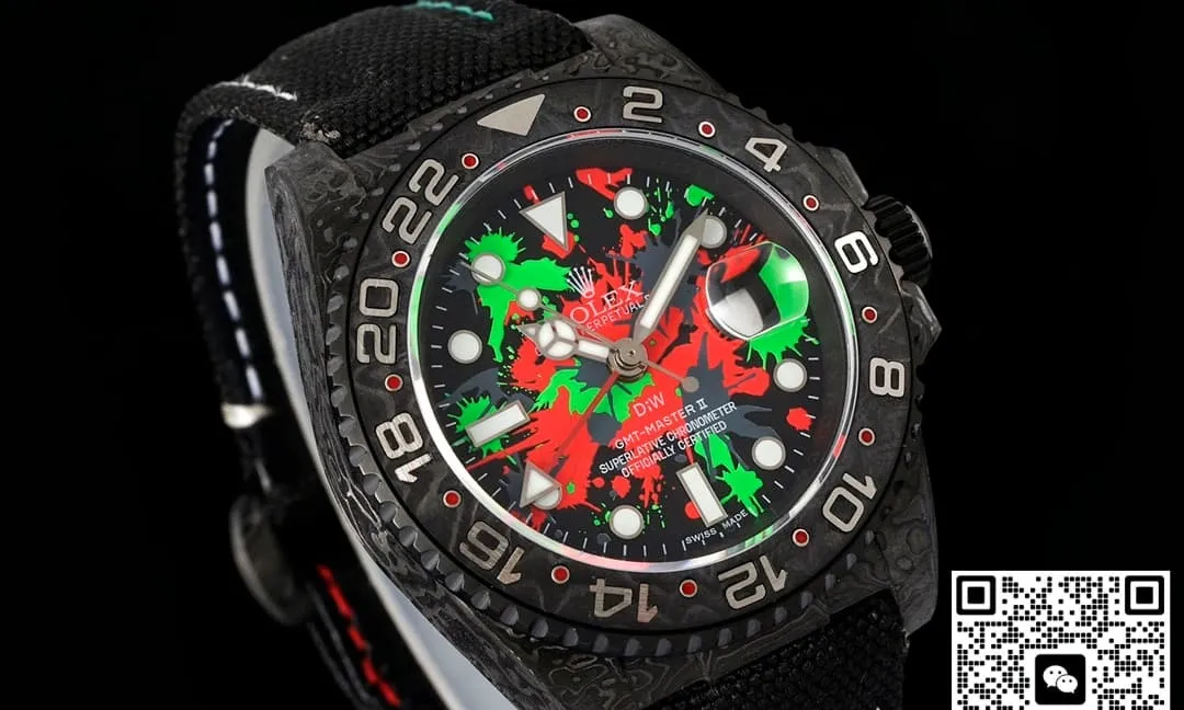 DIW Factory V2 Rolex GMT-Master II Colored dial 1:1 Best Edition Replica Watch