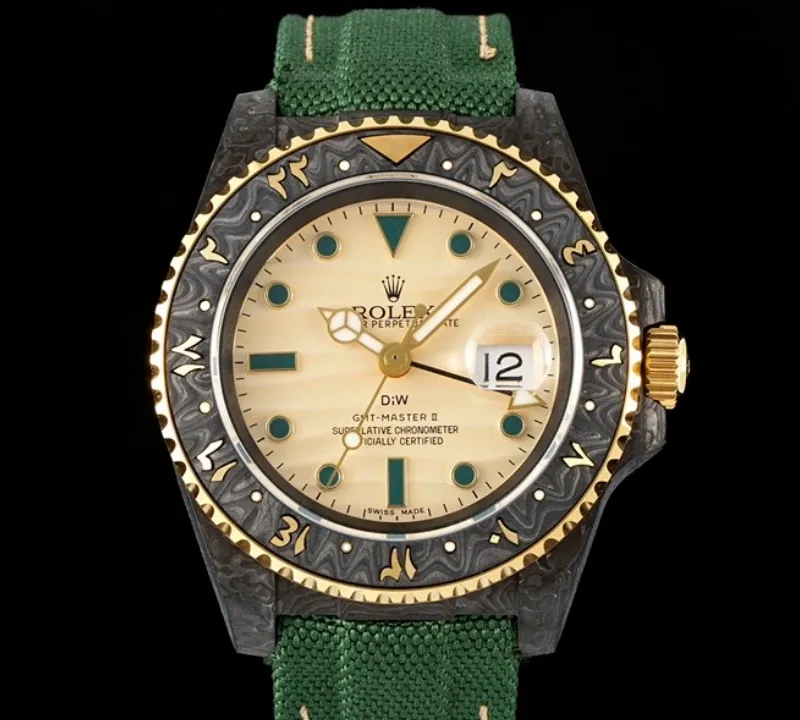 DIW Factory V2 Rolex GMT-Master II Date display 1:1 Best Edition Replica Watch