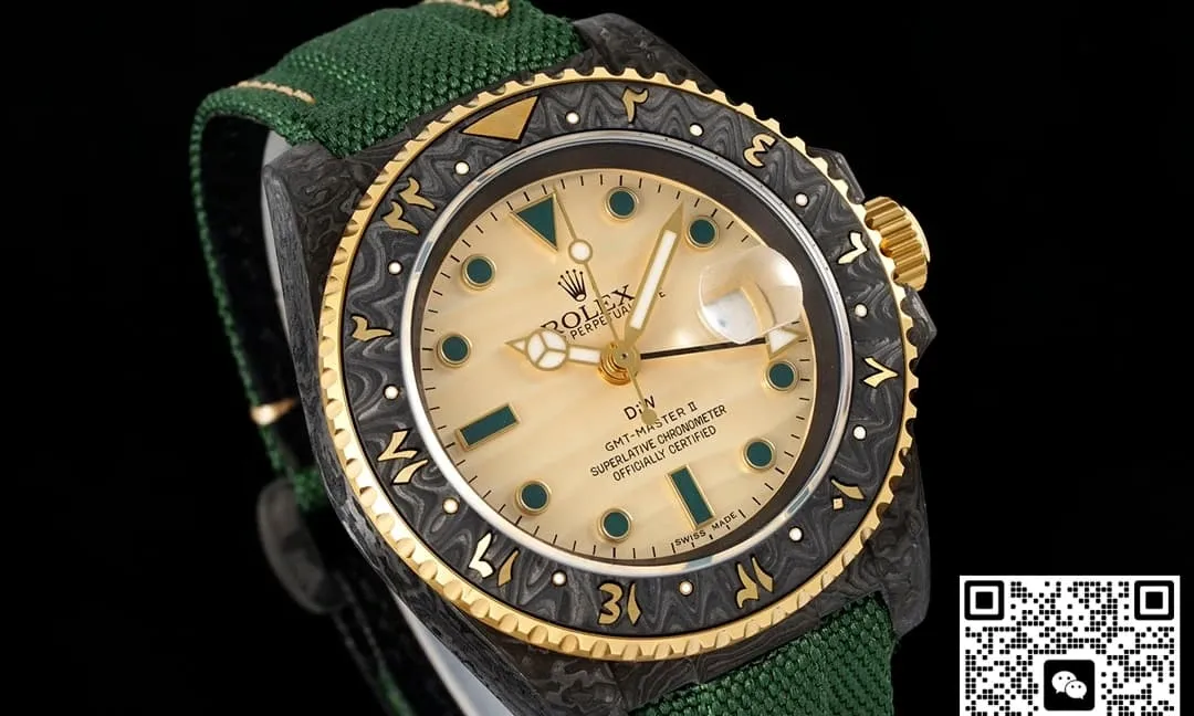 DIW Factory V2 Rolex GMT-Master II Date display 1:1 Best Edition Replica Watch