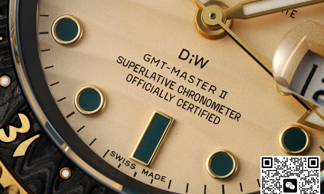 DIW Factory V2 Rolex GMT-Master II Date display 1:1 Best Edition Replica Watch