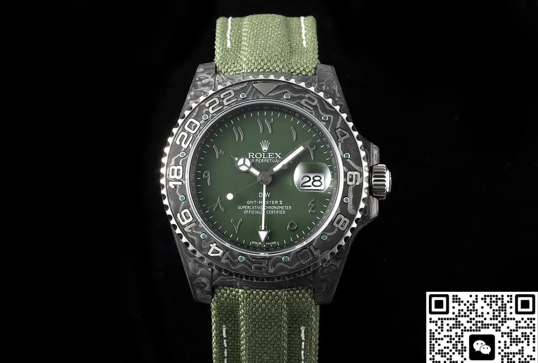 DIW Factory V2 Rolex GMT-Master II Green dial 1:1 Best Edition Replica Watch