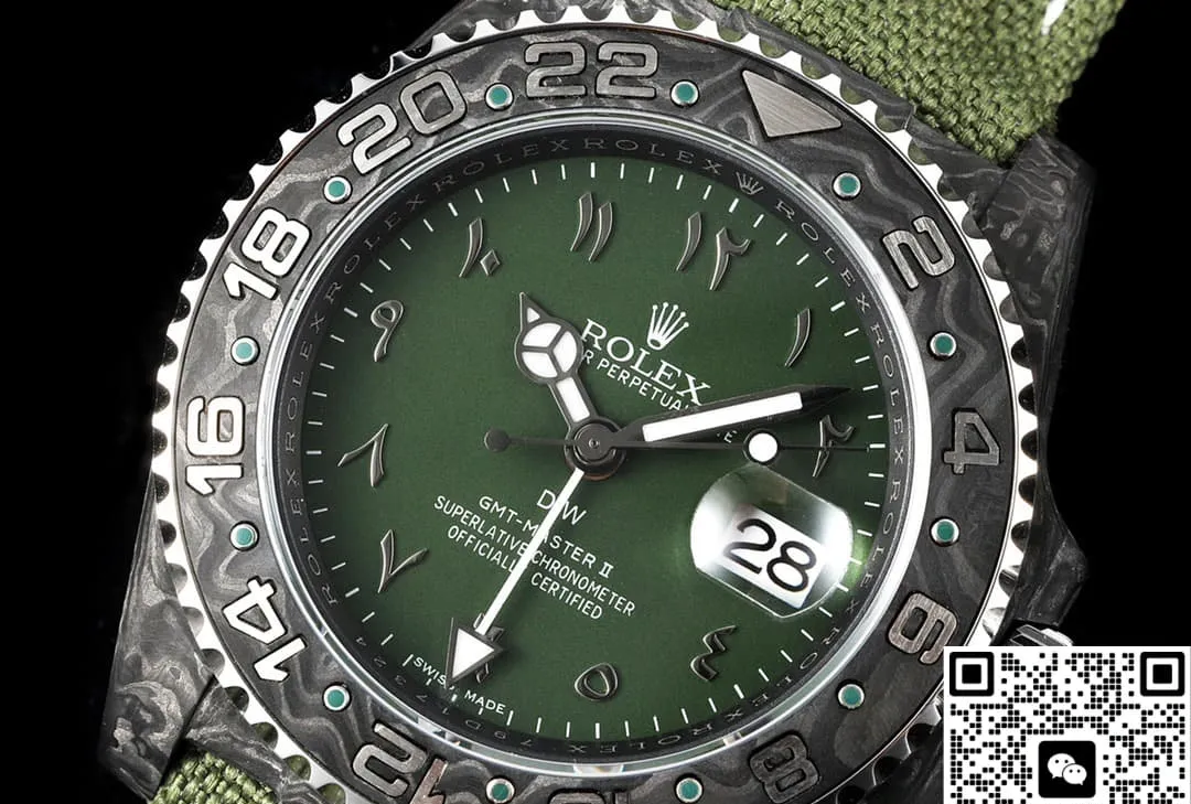 DIW Factory V2 Rolex GMT-Master II Green dial 1:1 Best Edition Replica Watch
