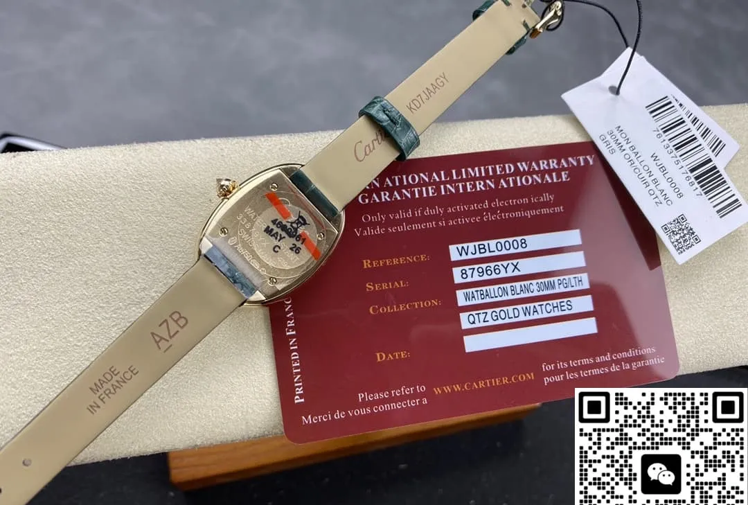 DR Factory Cartier bathtub WJBA0038 1:1 Best Edition Replica Watch