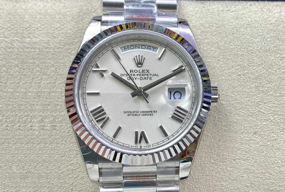 Rolex Day Date 228239-83419 EW Factory 1:1 Best Edition Replica Watch Stainless Steel Strap
