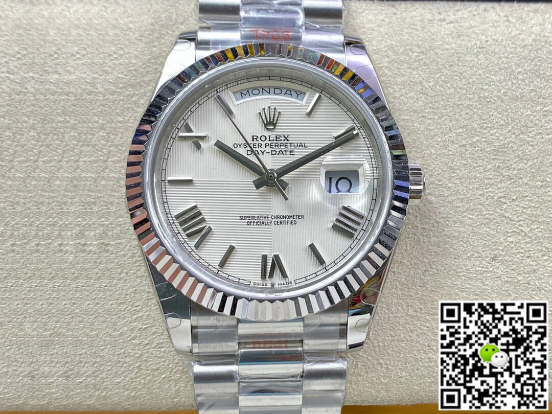 Rolex Day Date 228239-83419 EW Factory 1:1 Best Edition Replica Watch Stainless Steel Strap