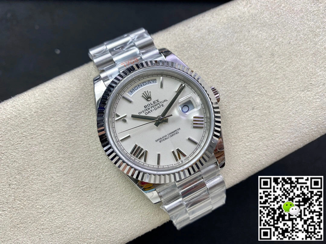Rolex Day Date 228239-83419 EW Factory 1:1 Best Edition Replica Watch Stainless Steel Strap
