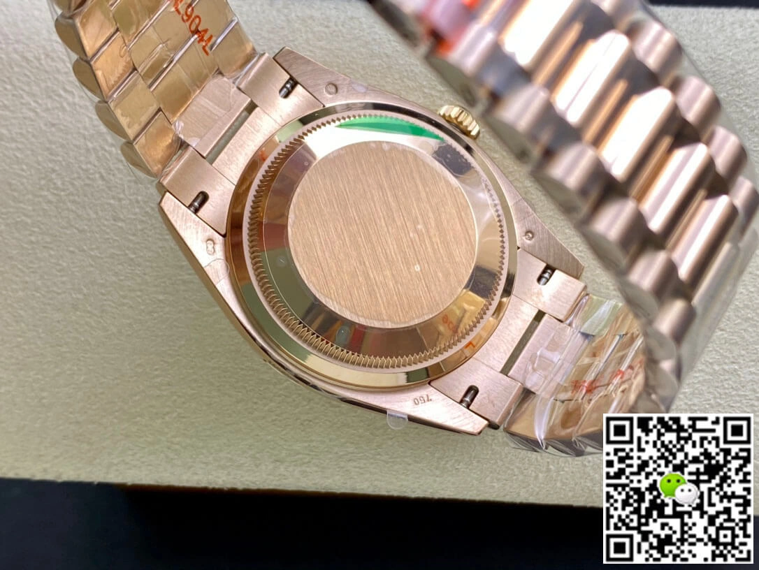 Rolex Day Date M128235-0029 EW Factory 1:1 Best Edition Replica Watch Gold-Tone Steel Strap