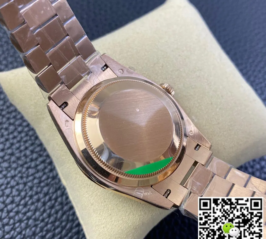 Rolex Day Date M128345rbr-0041 EW Factory 1:1 Best Edition Replica Watch Brown Diamond Dial