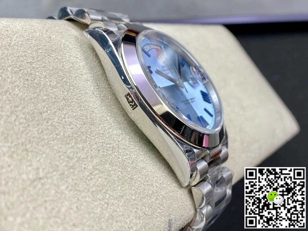 Rolex Day Date M228206-0001 EW Factory 1:1 Best Edition Replica Watch Stainless Steel Strap