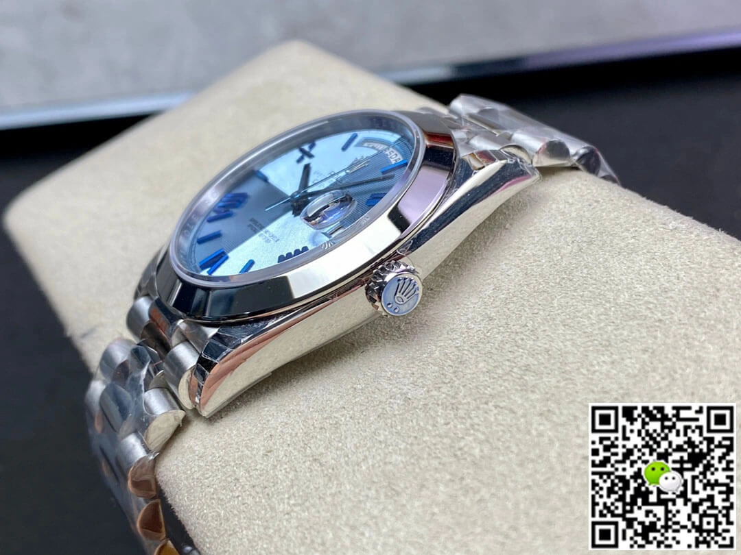 Rolex Day Date M228206-0001 EW Factory 1:1 Best Edition Replica Watch Stainless Steel Strap