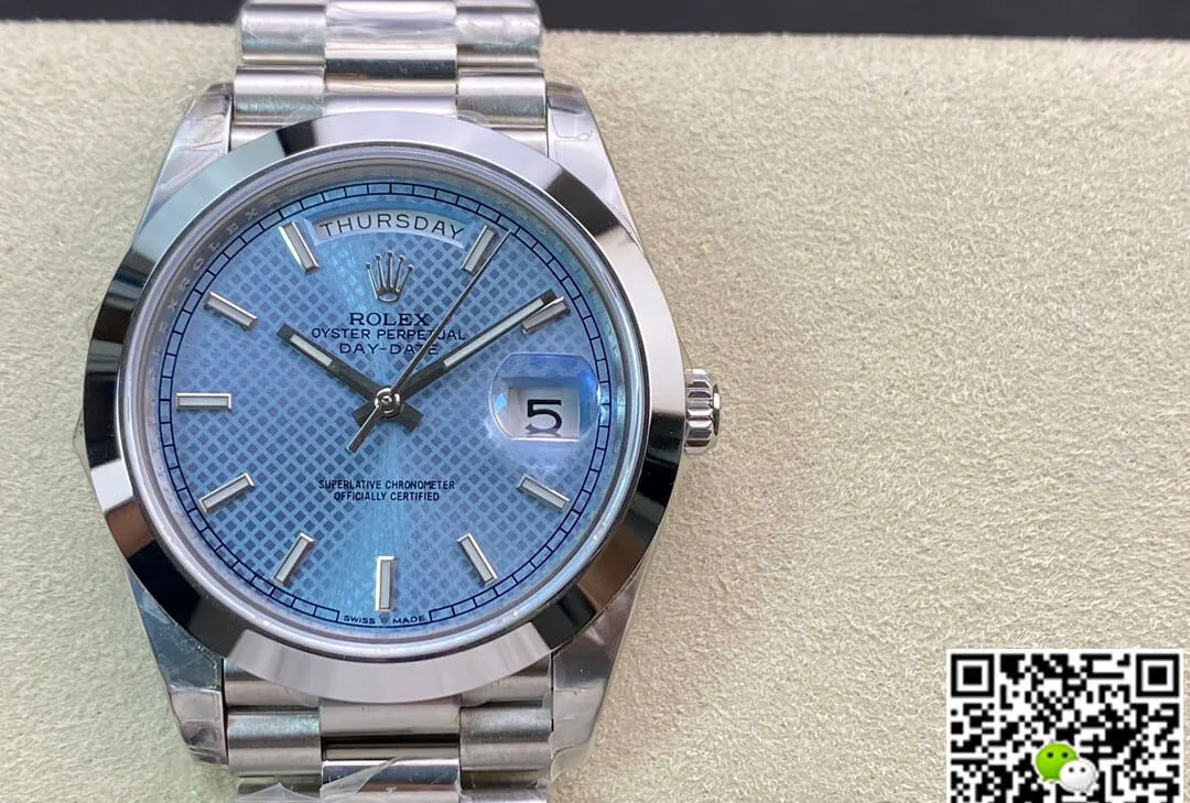 Rolex Day Date M228206-0004 EW Factory 1:1 Best Edition Replica Watch Stainless Steel Strap