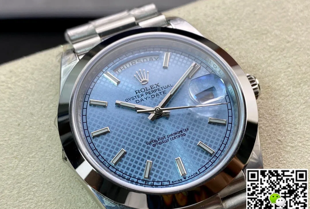 Rolex Day Date M228206-0004 EW Factory 1:1 Best Edition Replica Watch Stainless Steel Strap