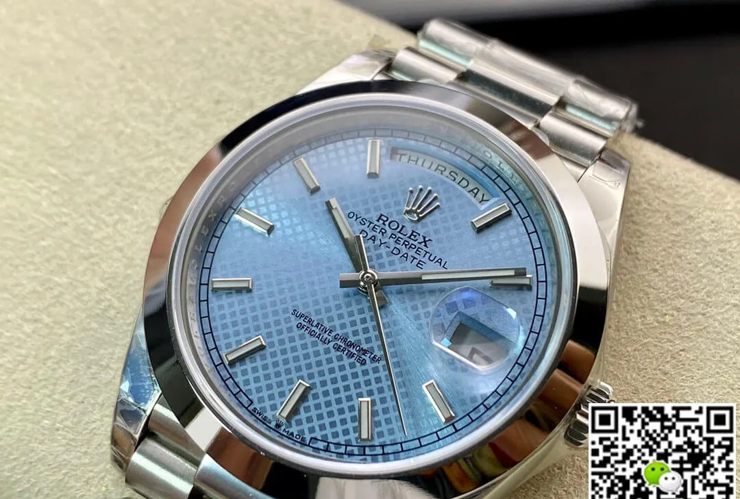 Rolex Day Date M228206-0004 EW Factory 1:1 Best Edition Replica Watch Stainless Steel Strap