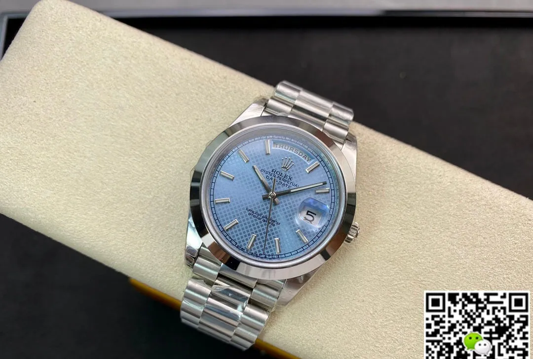 Rolex Day Date M228206-0004 EW Factory 1:1 Best Edition Replica Watch Stainless Steel Strap