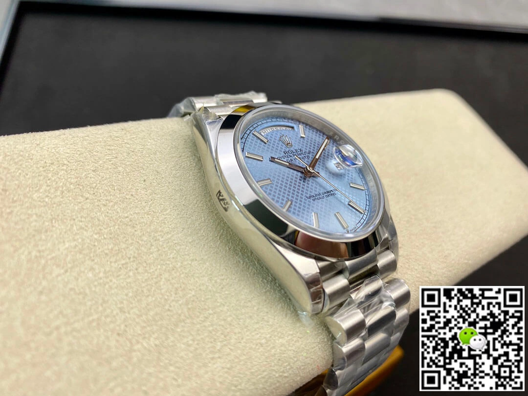 Rolex Day Date M228206-0004 EW Factory 1:1 Best Edition Replica Watch Stainless Steel Strap