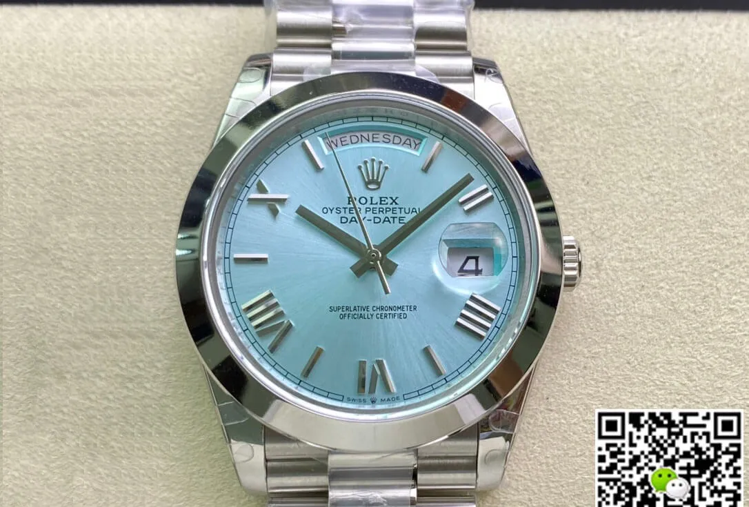 Rolex Day Date M228206-0044 EW Factory 1:1 Best Edition Replica Watch Stainless Steel Strap