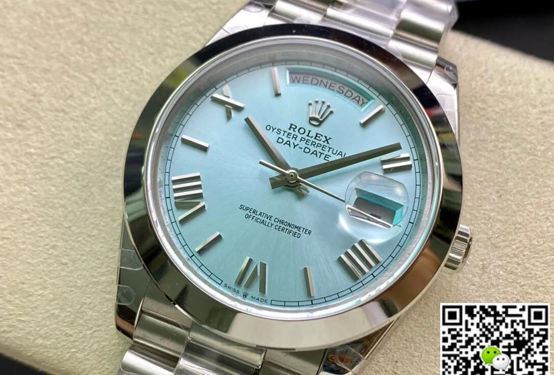 Rolex Day Date M228206-0044 EW Factory 1:1 Best Edition Replica Watch Stainless Steel Strap
