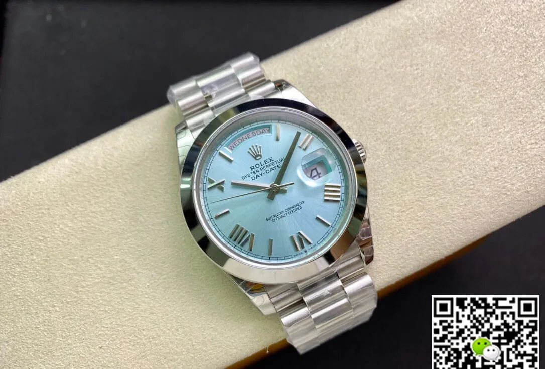 Rolex Day Date M228206-0044 EW Factory 1:1 Best Edition Replica Watch Stainless Steel Strap