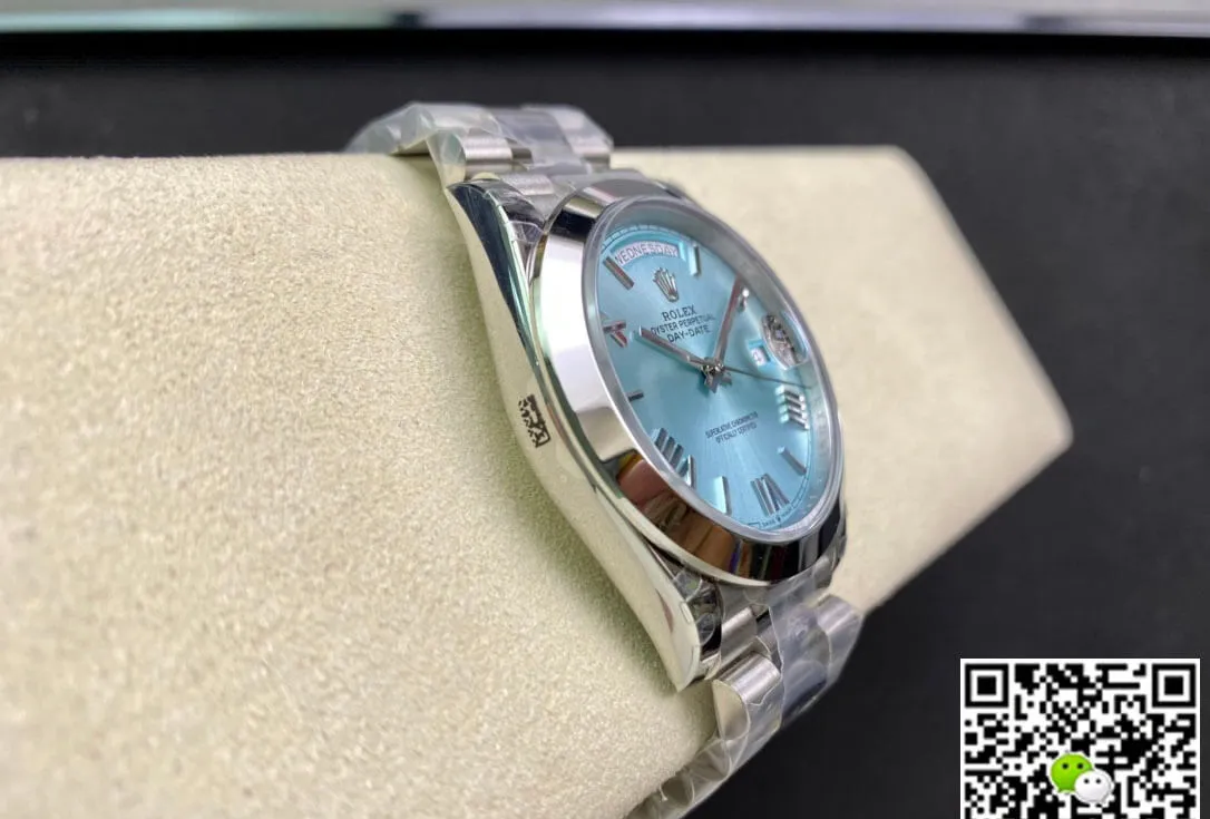 Rolex Day Date M228206-0044 EW Factory 1:1 Best Edition Replica Watch Stainless Steel Strap