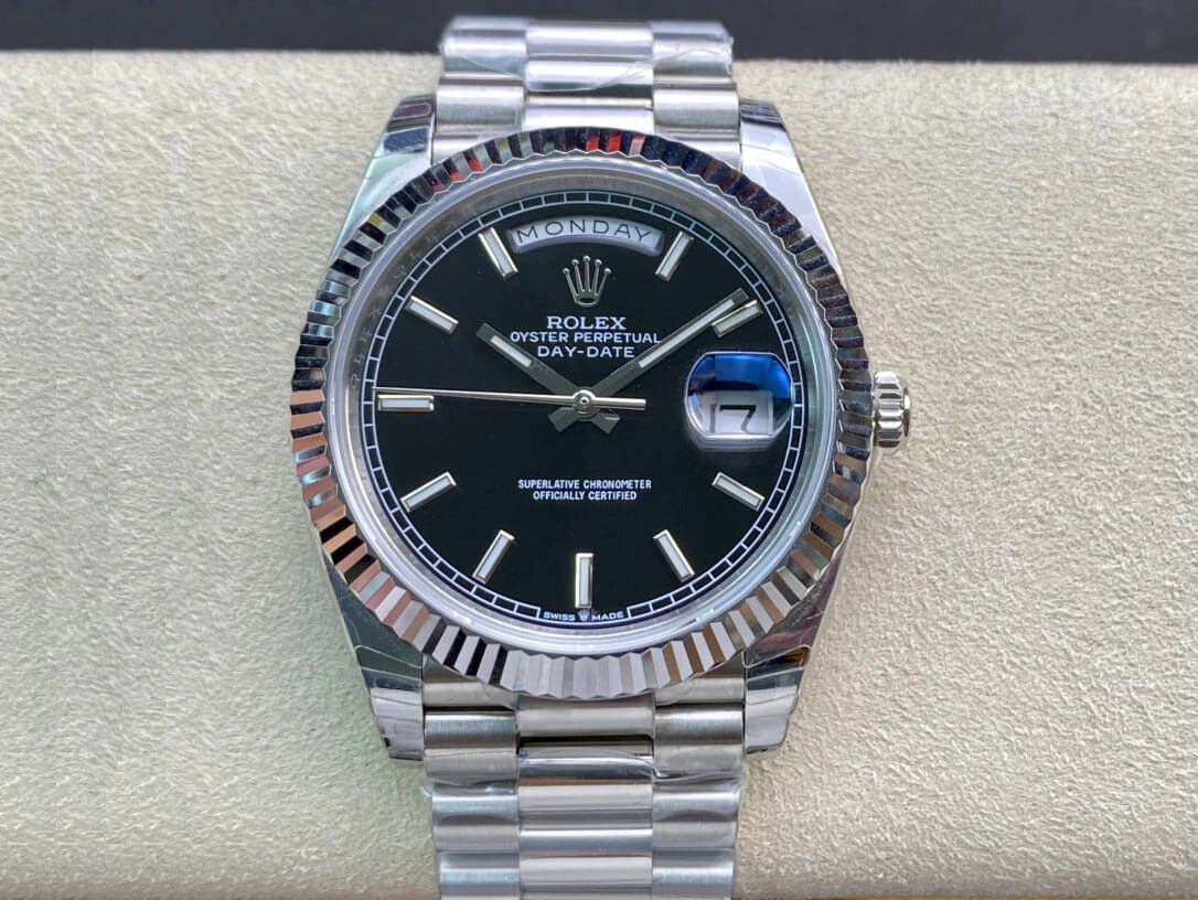 Rolex Day Date M228236-0003 EW Factory 1:1 Best Edition Replica Watch Stainless Steel Strap