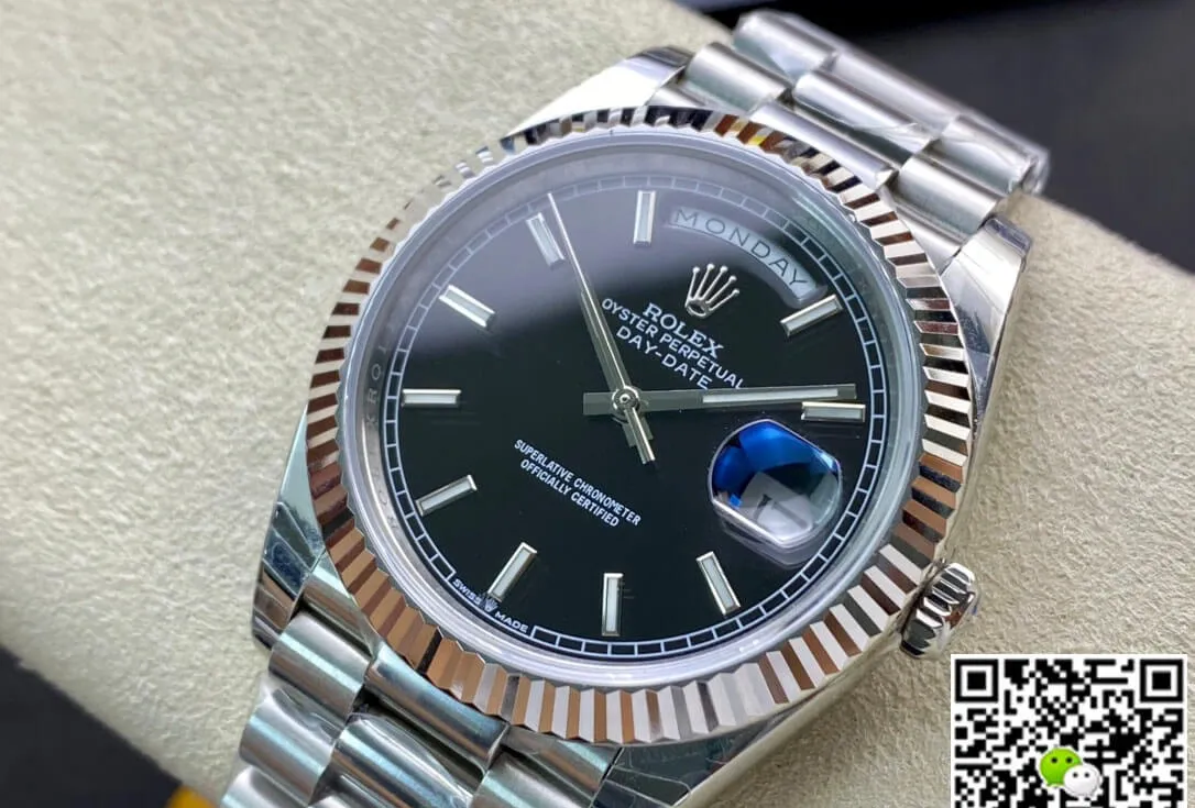 Rolex Day Date M228236-0003 EW Factory 1:1 Best Edition Replica Watch Stainless Steel Strap