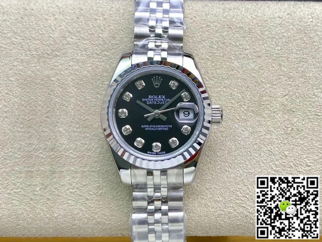Rolex Datejust 279174 28MM BP Factory 1:1 Best Edition Replica Watch Black Diamond Dial