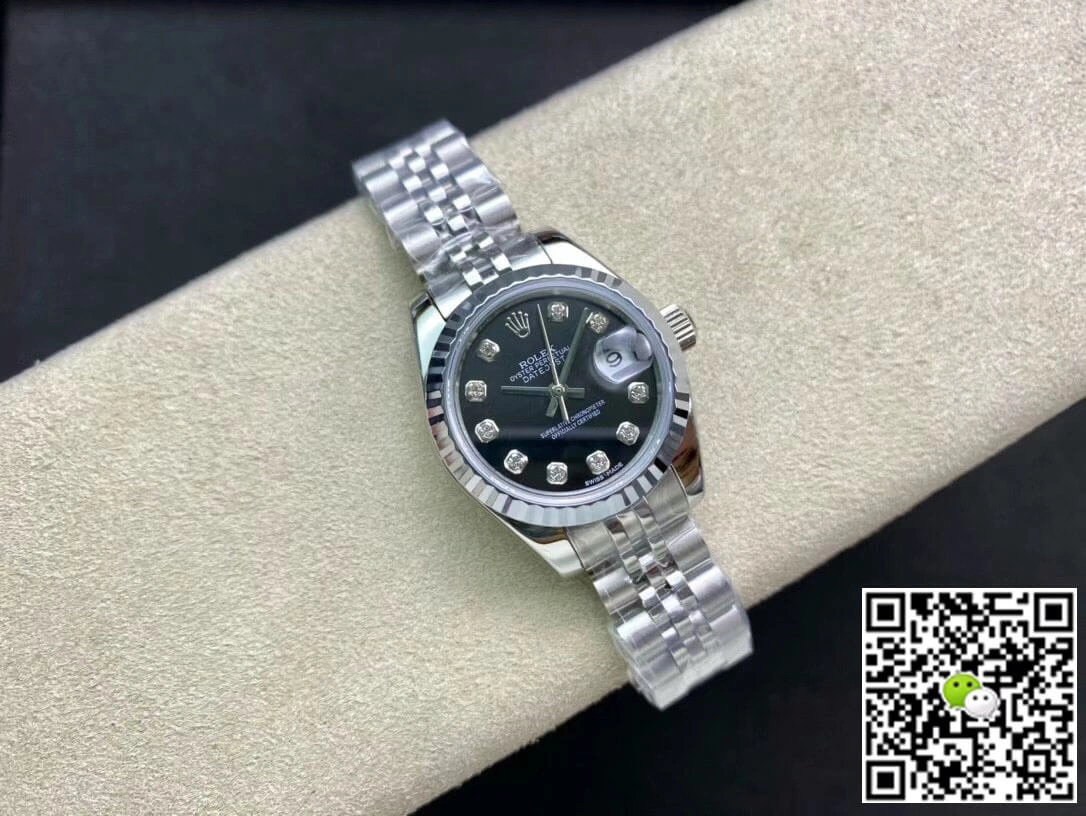 Rolex Datejust 279174 28MM BP Factory 1:1 Best Edition Replica Watch Black Diamond Dial