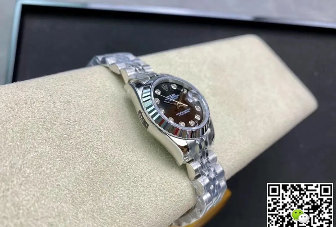 Rolex Datejust 279174 28MM BP Factory 1:1 Best Edition Replica Watch Black Diamond Dial