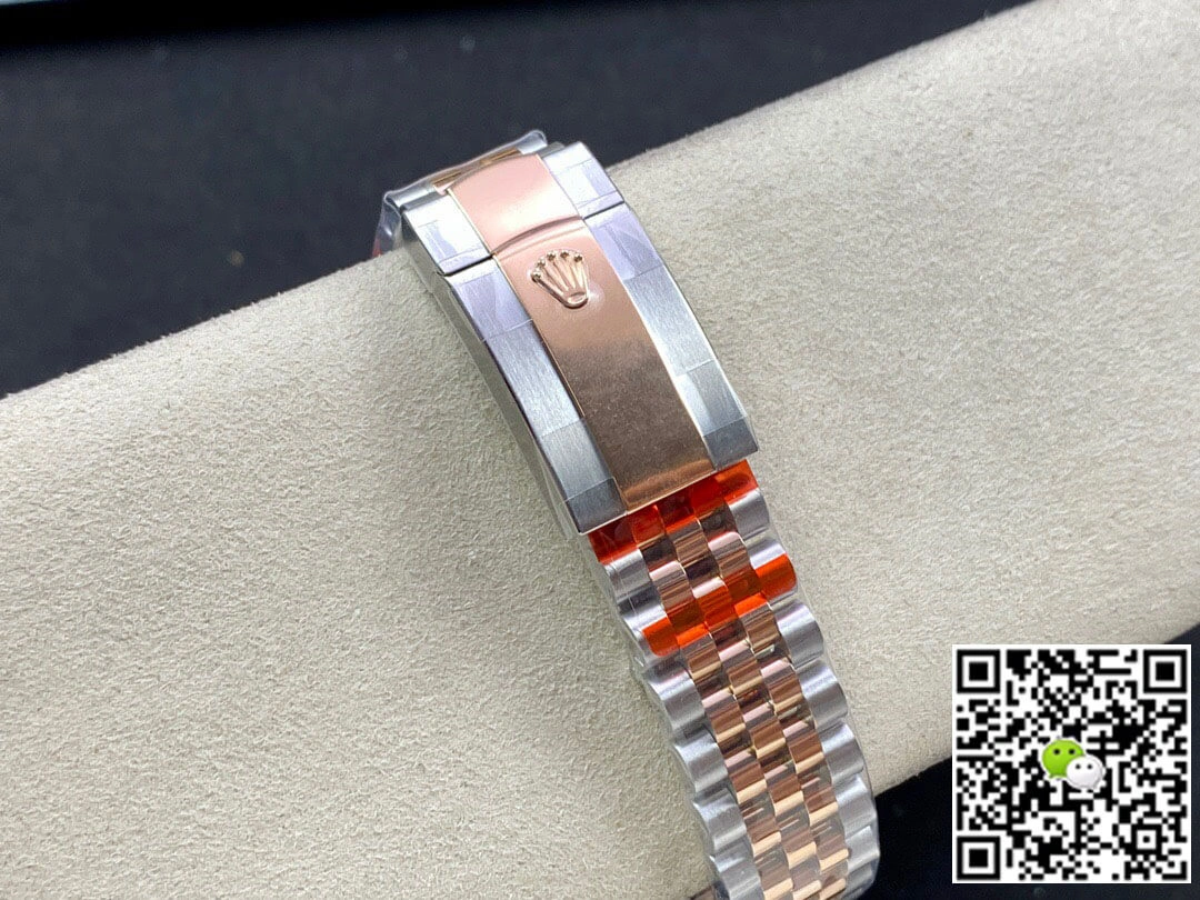 Rolex Datejust M126231-0019 EW Factory 1:1 Best Edition Replica Watch Diamond-Set Bezel