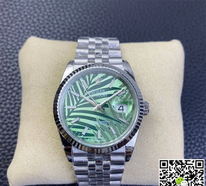 Rolex Datejust M126234-0047 36MM VS Factory 1:1 Best Edition Replica Watch Silver Strap